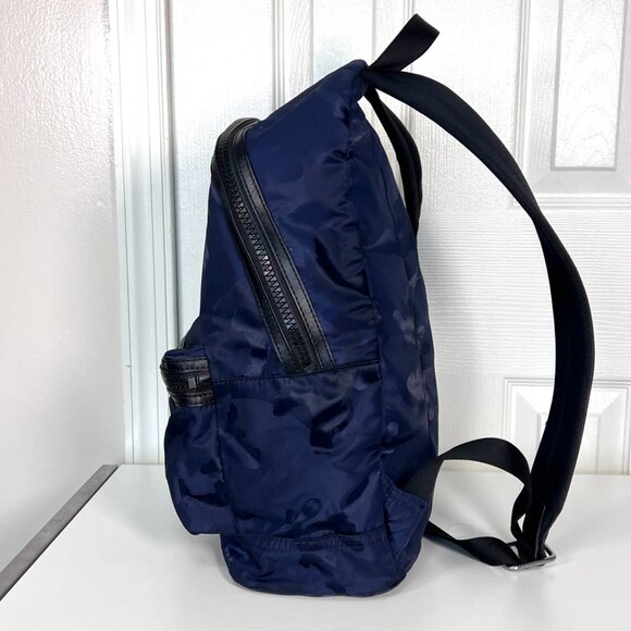 Michael Kors Camouflage Nylon Jacquard Backpack Blue Camo main image 5